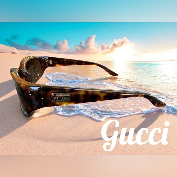 Gucci GG1494/S sunglasses in a tortoiseshell pattern EUC 54 [] 17 120 - Picture 6 of 11
